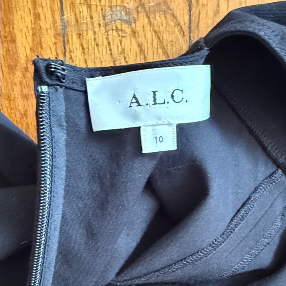 A.L.C Dress Elegant Black Sleeveless Dress - Picture 7 of 13